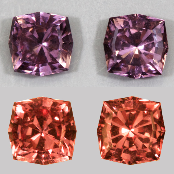 2.83ct CC Garnet Pair